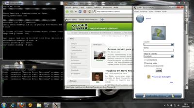 Linux: Executando aplicativos de interface grfica via ssh com Clientes Linux ou Windows
